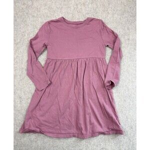 Old Navy Girls 5T Long Sleeve Tshirt Dress Pink